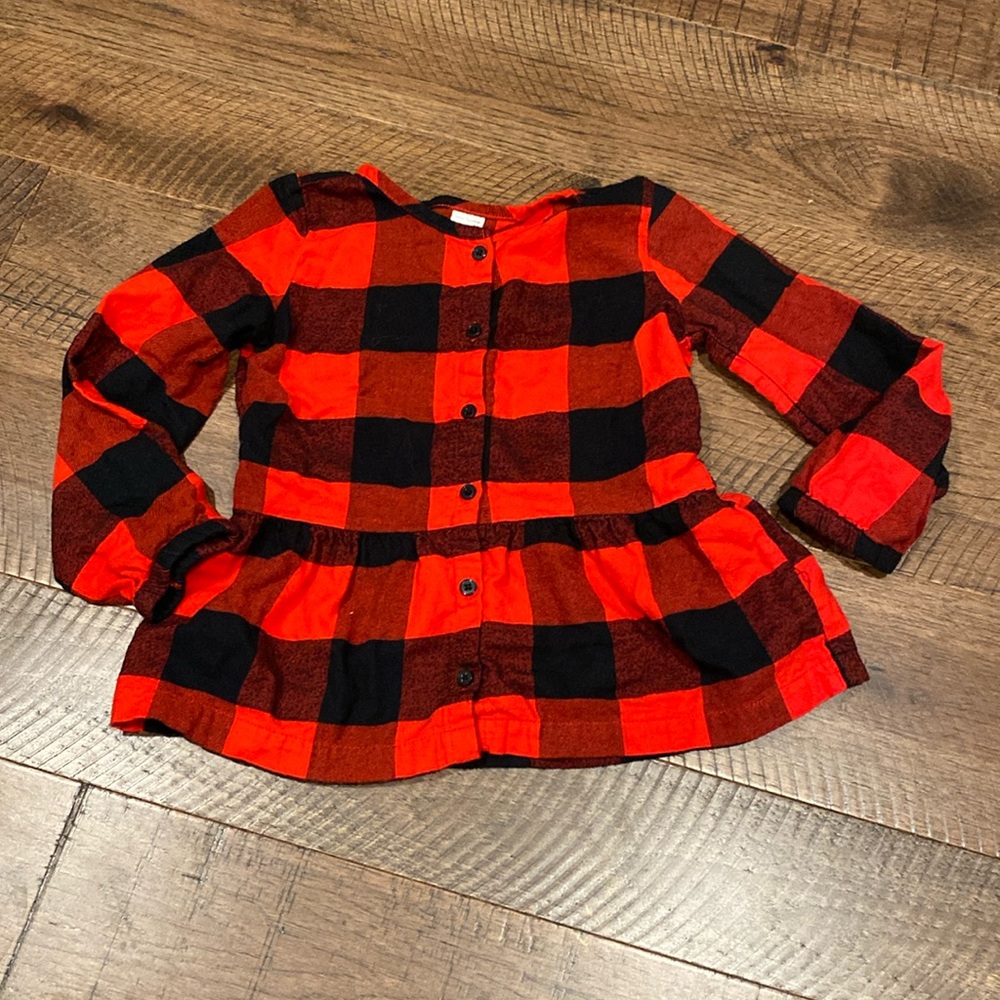 Carter’s Buffalo Plaid Top